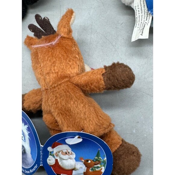 Rudolph set of 3 Island of misfit toys plush finger puppets Santa Bumble READ - Picture 9 of 9